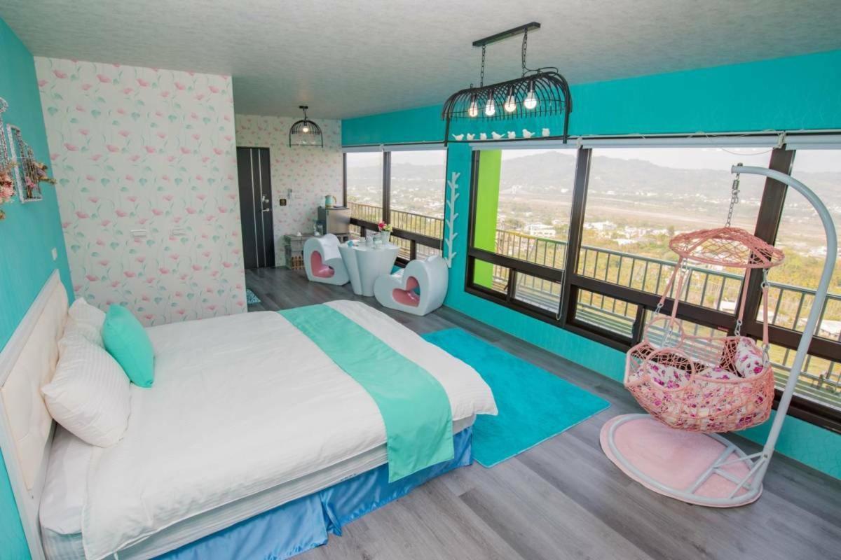 Rainbow Hill House彩虹山舍 Apartment Shigang ภายนอก รูปภาพ